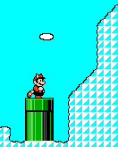 Go down this pipe for extra lives